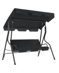 Balancelle de jardin Anthracite 170 x 110 x 153 cm | Mobilier & Déco