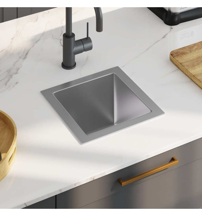 Évier de cuisine fait main Acier inoxydable | Mobilier & Déco