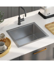 Évier de cuisine fait main Acier inoxydable | Mobilier & Déco