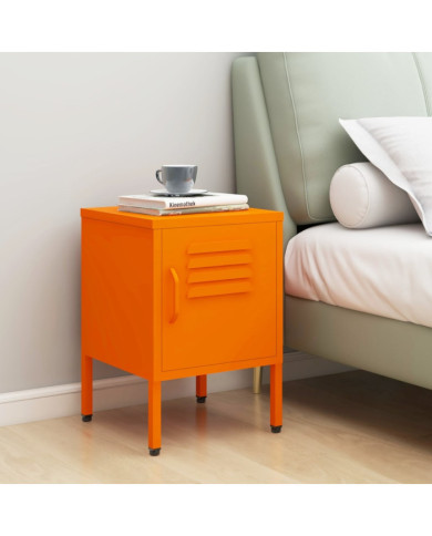 Table de chevet Rose 35x35x51 cm Acier | Mobilier & Déco