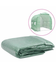 Couverture de remplacement de serre (4 m²) 200x200x200 cm Vert | Mobilier & Déco