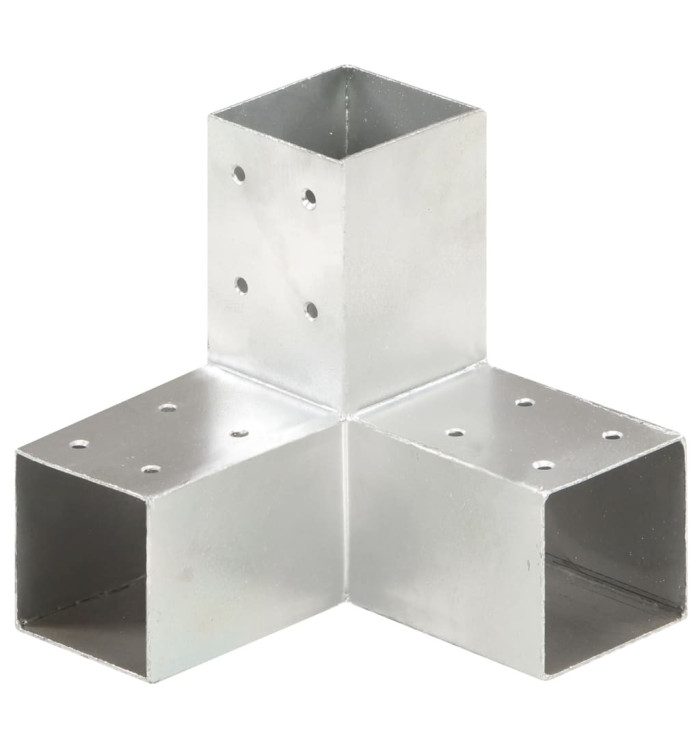 Connecteur de poteau Forme en Y Métal galvanisé 71x71 mm | Mobilier & Déco