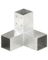 Connecteur de poteau Forme en Y Métal galvanisé 71x71 mm | Mobilier & Déco