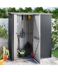Abri de jardin Anthracite 180,5x97x209,5 cm Acier galvanisé | Mobilier & Déco