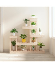 Support à plantes 92x25x97 cm Bois massif de pin | Mobilier & Déco