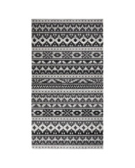 Tapis à tissage plat d'extérieur 115x170 cm Gris foncé | Mobilier & Déco