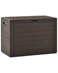 Boîte de rangement de jardin Marron 78x44x55 cm | Mobilier & Déco