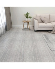 Dalles de plancher autoadhésives 20 pcs PVC 1,86 m² gris | Mobilier & Déco