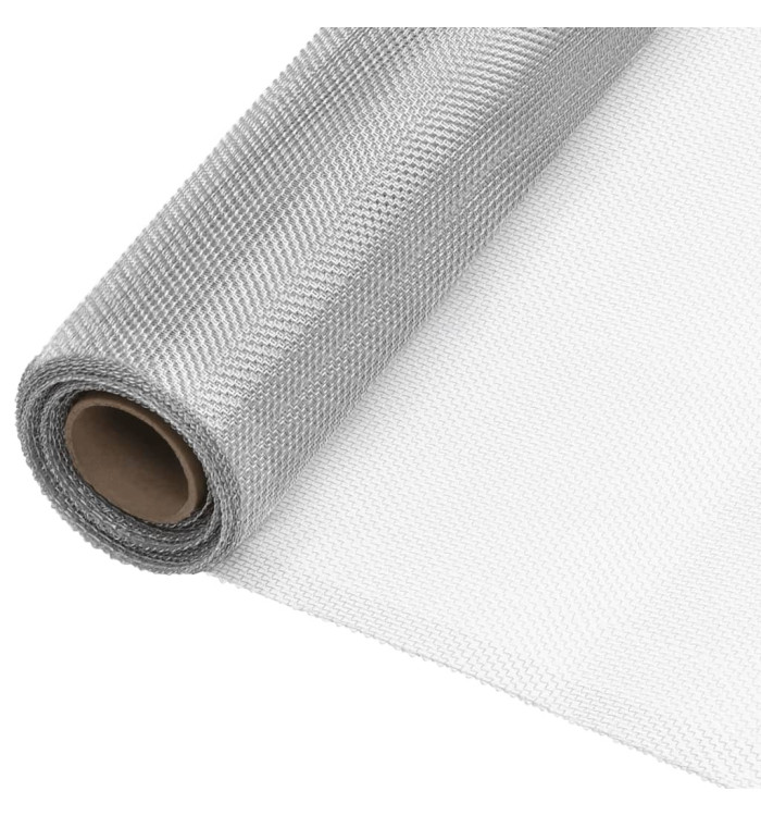 Écran en treillis Aluminium 80x1000 cm Argenté | Mobilier & Déco