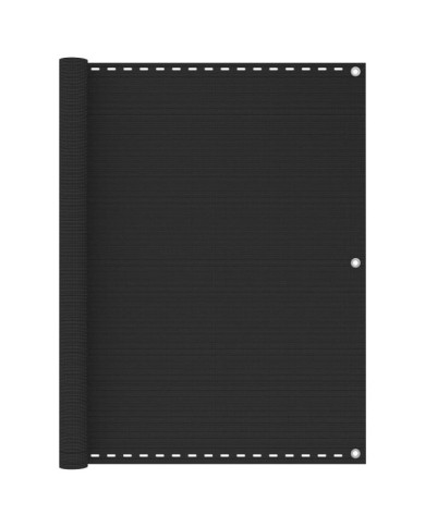 Écran de balcon Anthracite 120x600 cm PEHD | Mobilier & Déco