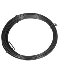 Fil de liaison de clôture 25 m 1,4/2 mm Acier Gris | Mobilier & Déco