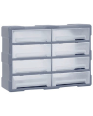 Organisateur multi-tiroirs avec 8 grands tiroirs 52x16x37 cm | Mobilier & Déco