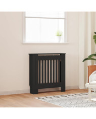Cache-radiateur MDF Noir 78 cm | Mobilier & Déco