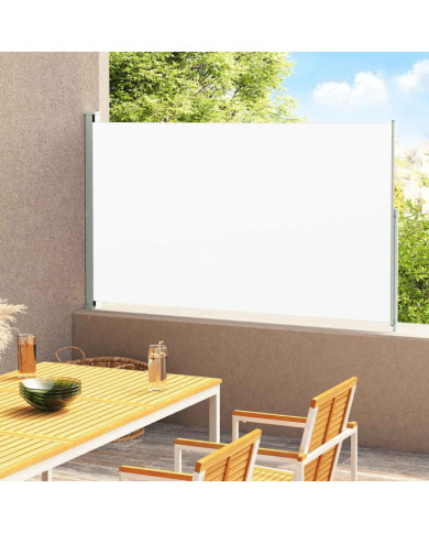 Auvent latéral rétractable de patio 200x300 cm Crème | Mobilier & Déco