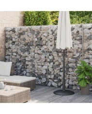 Mur en gabion avec couvercles Acier galvanisé 900x30x200 cm | Mobilier & Déco