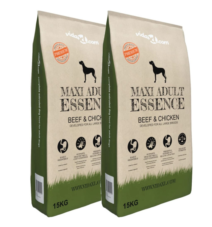 Nourriture pour chiens Maxi Adult Essence BeefetChicken 2pc 30kg | Mobilier & Déco