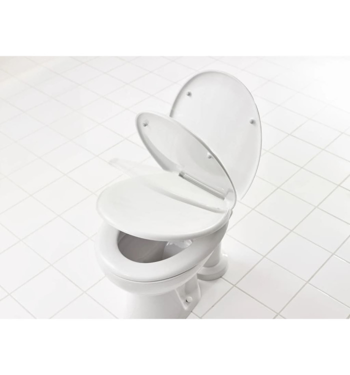 RIDDER Siège de toilette à fermeture en douceur generation blanc | Mobilier & Déco