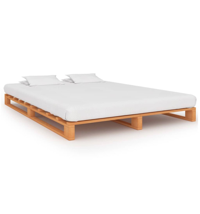 Cadre de lit de palette sans matelas 160x200cm bois massif | Mobilier & Déco