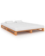 Cadre de lit de palette sans matelas 160x200cm bois massif | Mobilier & Déco