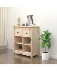 Buffet 70x35x80 cm Bois massif de pin | Mobilier & Déco