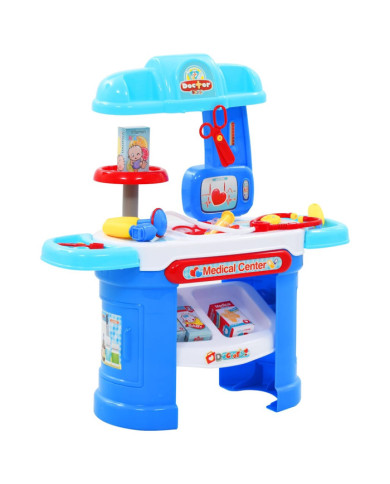 Ensemble de jeu de docteur 15 pcs 38x30x67,5 cm | Mobilier & Déco