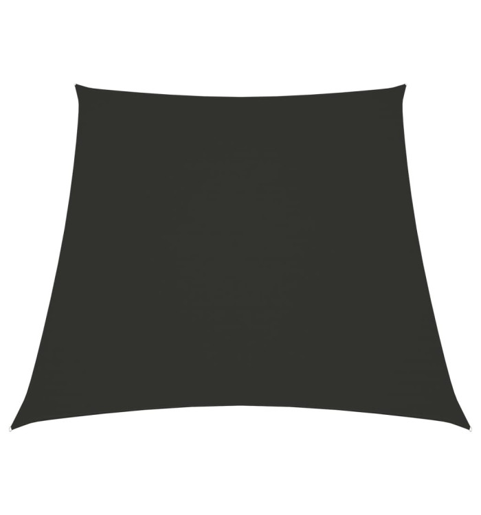Voile de parasol Tissu Oxford trapèze 3/5x4 m Anthracite | Mobilier & Déco