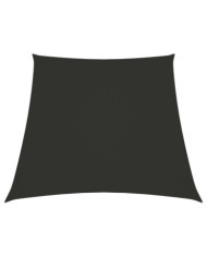 Voile de parasol Tissu Oxford trapèze 3/5x4 m Anthracite | Mobilier & Déco