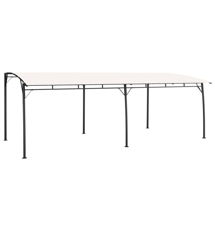 Auvent pare-soleil de jardin 6x3x2,55 m crème | Mobilier & Déco