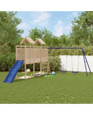 Aire de jeux d'extérieur bois de pin massif | Mobilier & Déco