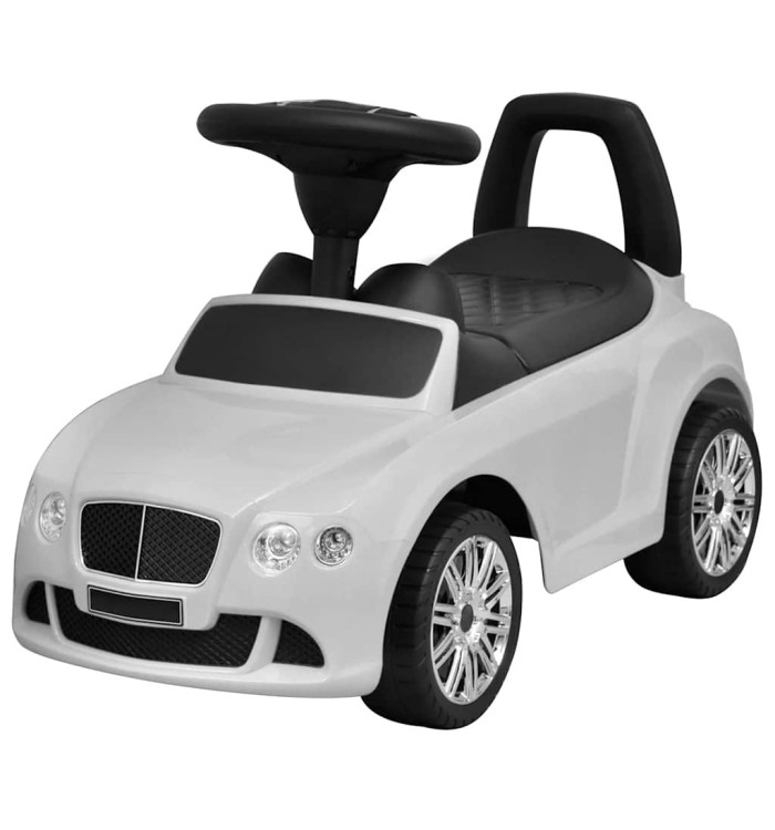 Voiture à pousser par pieds pour enfants blanc | Mobilier & Déco