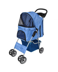 Poussette pour chiens Bleu | Mobilier & Déco