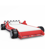 Lit voiture de course pour enfants 90 x 200 cm Rouge | Mobilier & Déco