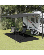 Tapis de tente 250x400 cm Noir | Mobilier & Déco