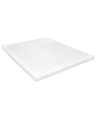 Sur-matelas 160 x 200 cm Mousse froide Profil d'œuf 6 cm | Mobilier & Déco