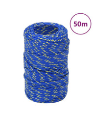 Corde de bateau Bleu 2 mm 50 m Polypropylène | Mobilier & Déco