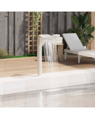Fontaine d'étang Acier inoxydable 50 x 30 x 90 cm Argenté | Mobilier & Déco