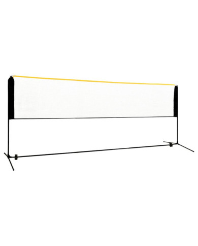 Filet de badminton réglable 400x103x94-158 cm Métal | Mobilier & Déco