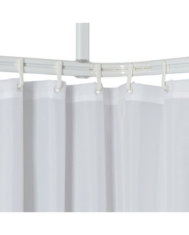 Sealskin Ensemble de rail de rideau de douche Easy-Roll blanc | Mobilier & Déco