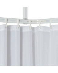 Sealskin Ensemble de rail de rideau de douche Easy-Roll blanc | Mobilier & Déco