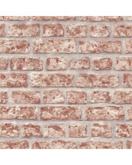Noordwand Papier peint Topchic Bricks Rouge et gris | Mobilier & Déco