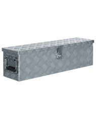 Boîte en aluminium 80,5 x 22 x 22 cm Argenté | Mobilier & Déco