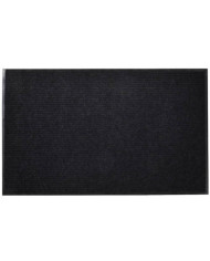 Tapis d'entrée Noir PVC 90 x 120 cm | Mobilier & Déco