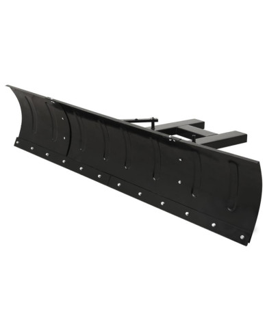 Chasse-neige pour chariot élévateur 200x48 cm Noir | Mobilier & Déco
