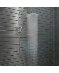 Ensemble de douche à deux têtes avec douchette Acier inoxydable | Mobilier & Déco
