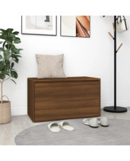 Banc d'entrée 80x40x45 cm Chêne marron Bois d'ingénierie | Mobilier & Déco