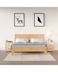 Tables de chevet 2 pcs 50x35x61,5 cm Bois de pin massif | Mobilier & Déco