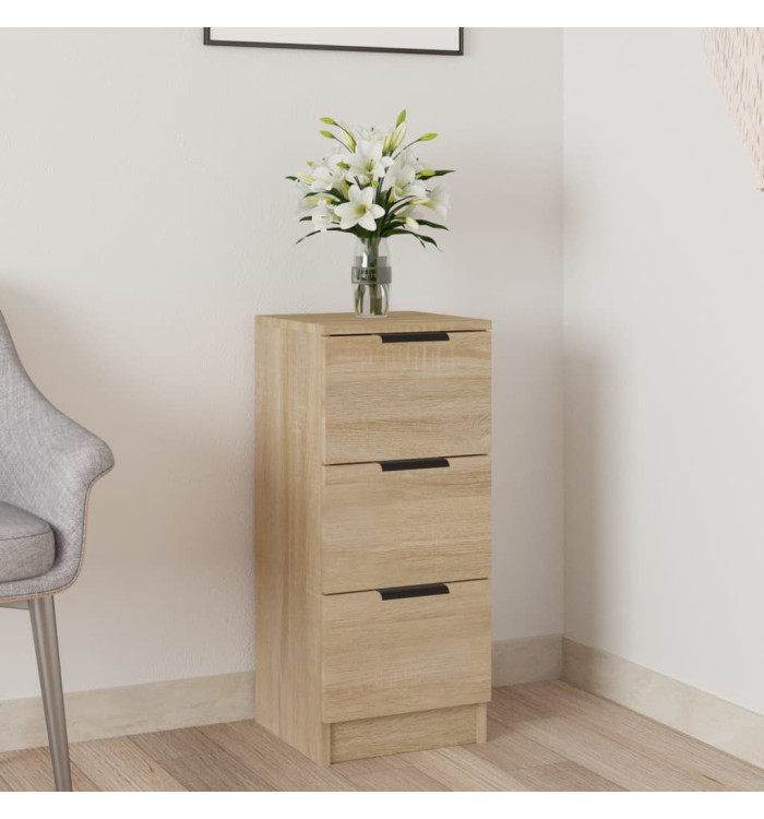 Buffet Chêne sonoma 30x30x70 cm Bois d'ingénierie | Mobilier & Déco