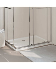Receveur de douche rectangulaire ABS Blanc 80x110 cm | Mobilier & Déco