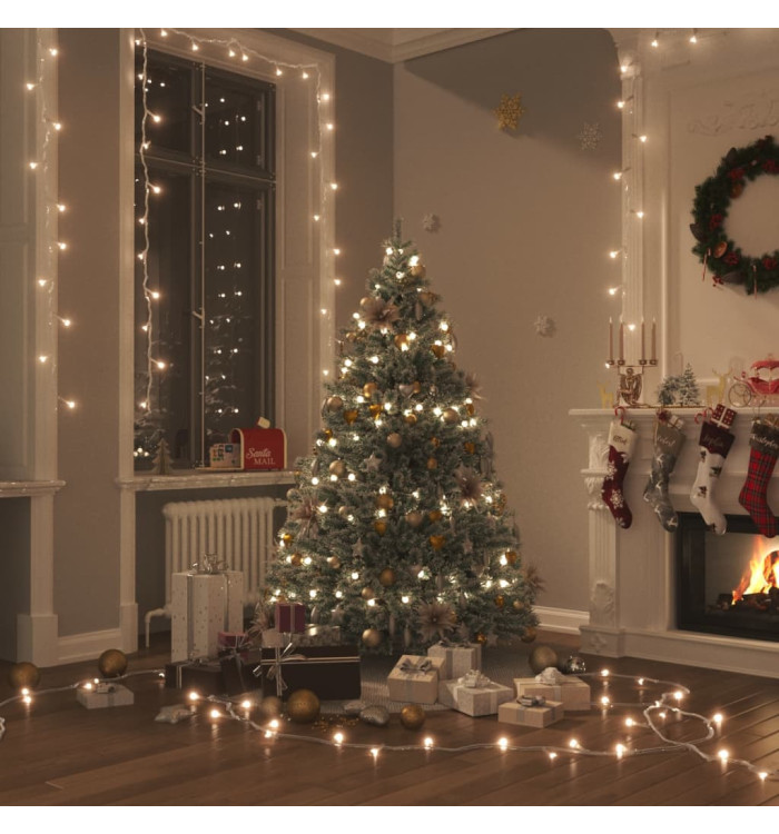 Guirlande LED avec 1000 LED Blanc chaud 100 m PVC | Mobilier & Déco