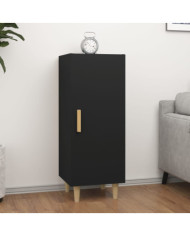 Buffet Noir 34,5x34x90 cm Bois d'ingénierie | Mobilier & Déco